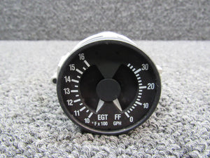 159751-1 Horizon Aerospace 7790-3 Fuel Flow, EGT Indicator (28V)
