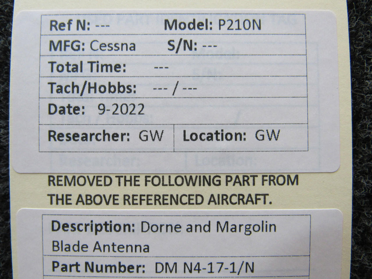 Dorne and Margolin DM N4-17-1/N Dorne and Margolin Blade Antenna