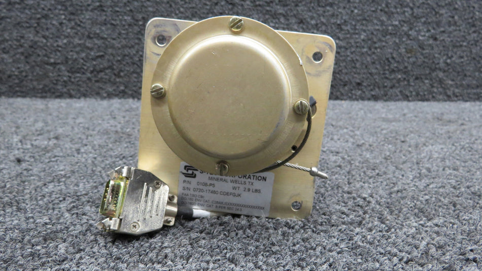 0108-P5 S-Tec Pitch Servo Assembly w Mounting Brackets (Volts: 28)