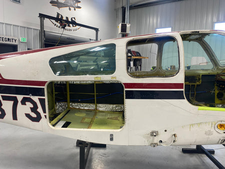 Beechcraft Parts Beech V35B Fuselage Assy W/ Airworthiness, Bill of Sale, Data Tag and Log Books