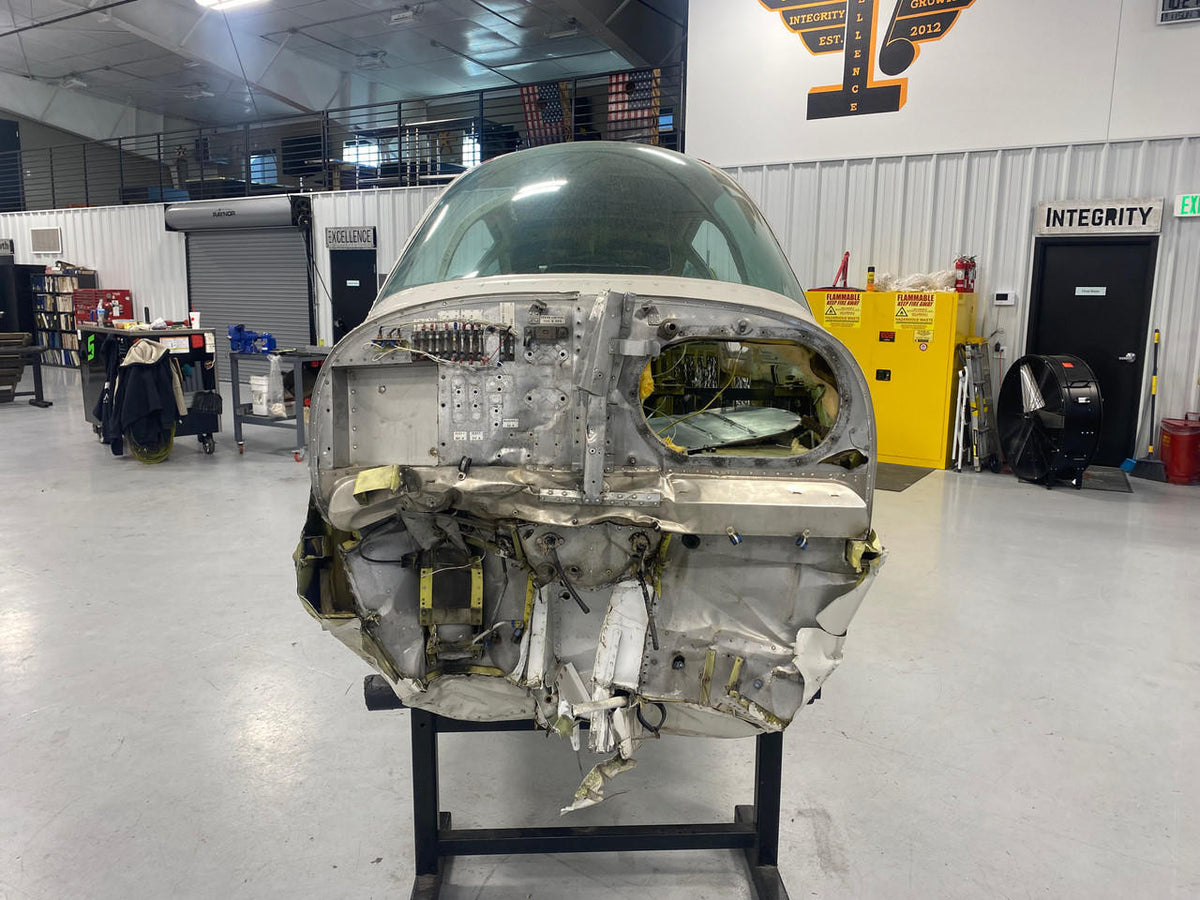 Beechcraft Parts Beech V35B Fuselage Assy W/ Airworthiness, Bill of Sale, Data Tag and Log Books
