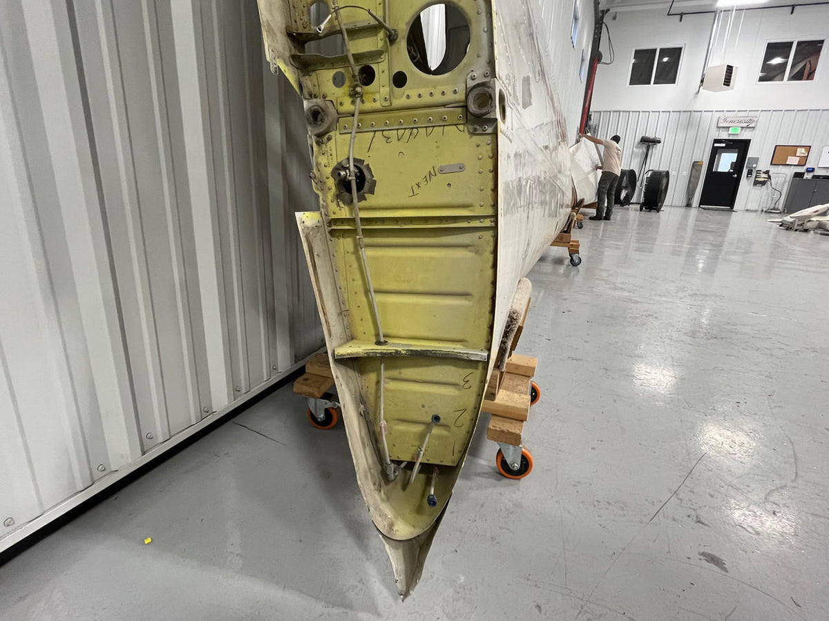 Beechcraft Parts 35-115388-45 Wing Spar P/N 000-110161-601 Beech V35B LH Wing Assembly