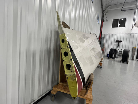 Beechcraft Parts 35-115388-47 Wing Spar P/N 000-110161-602 Beech V35B RH Wing Assembly