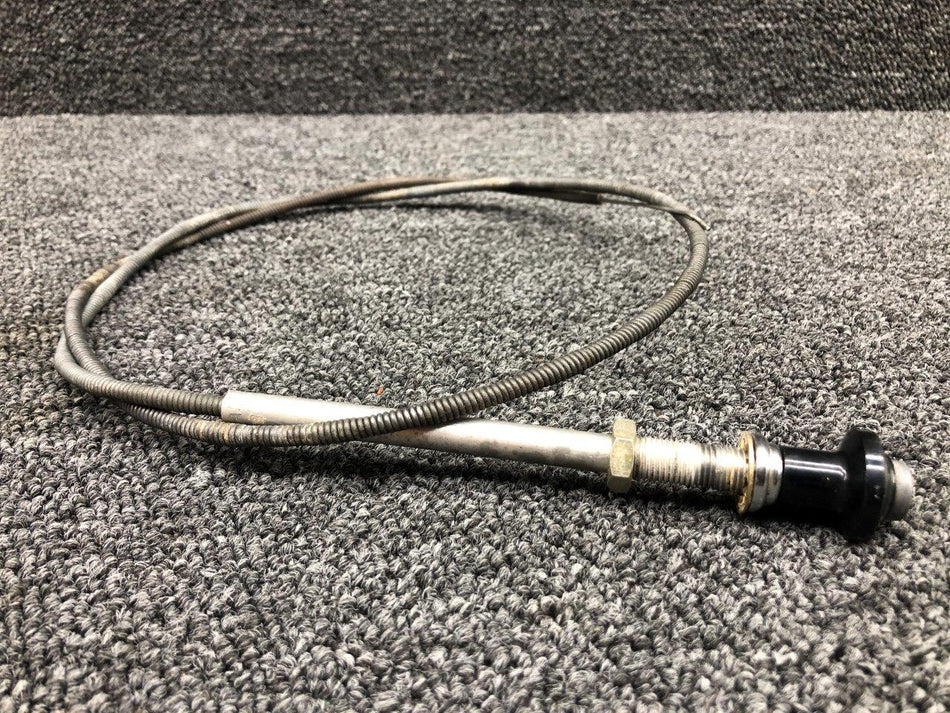 S1241-3 (USE: S1241-1) Cessna 182P Cabin Heat Control Cable (Length: 53-1/2")