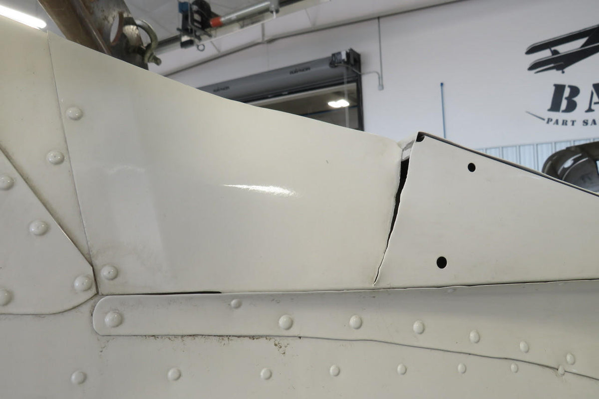 Cessna Aircraft Parts Firewall P/N 0591301-7 Cessna 175 Fuselage W/ Bill of Sale and Data Tag
