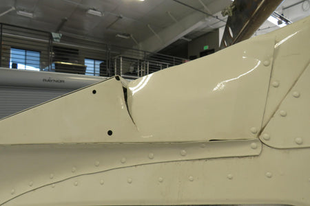 Cessna Aircraft Parts Firewall P/N 0591301-7 Cessna 175 Fuselage W/ Bill of Sale and Data Tag