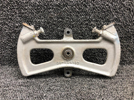 Beechcraft Parts 35-524187 Beechcraft 35 Aileron Control Quadrant Assembly