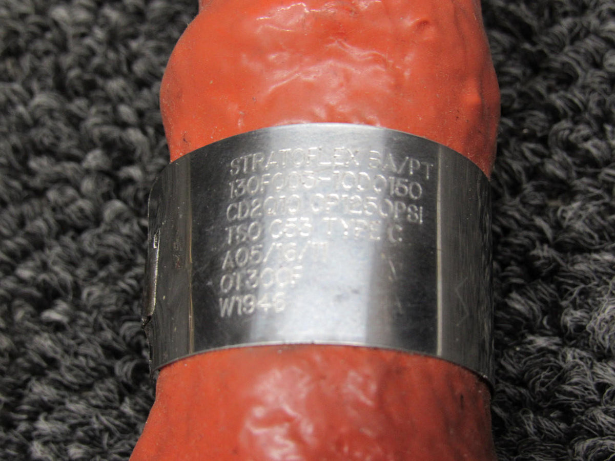 130F003-10D0150 Stratoflex Hose Assembly (NEW OLD STOCK) (SA) BAS Part Sales | Airplane Parts