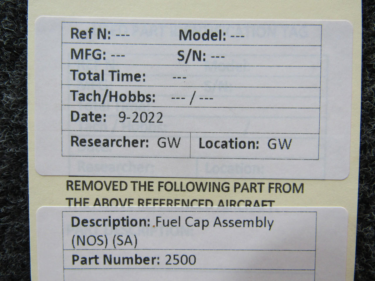 Does Not Apply 2500 Fuel Cap Assembly NEW OLD STOCK SA