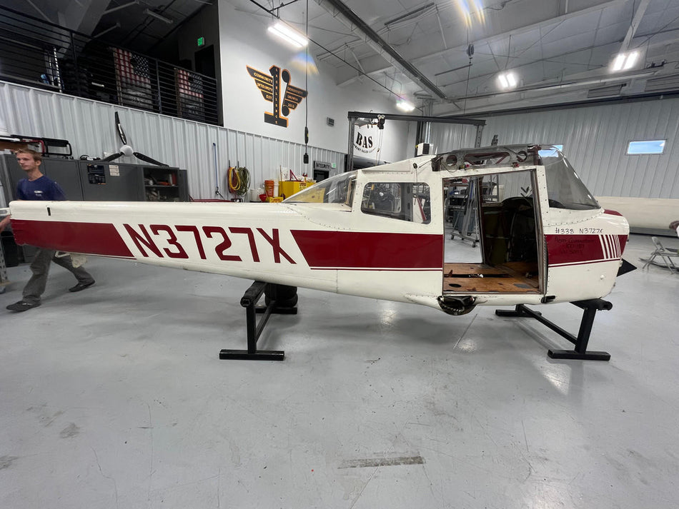Aero Commander 100-180 Fuselage W/ Airworthiness, BOS, Data Tag and Log Books