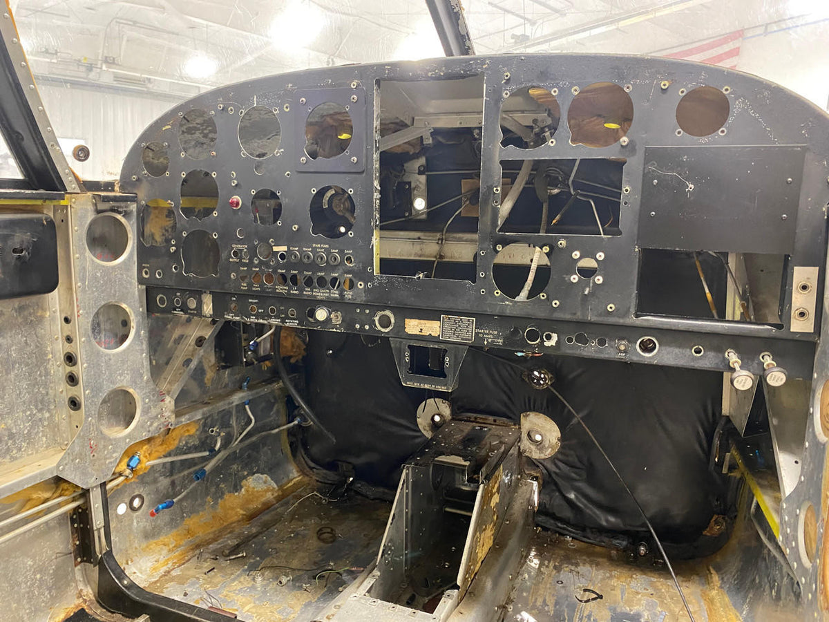 Piper Aircraft Parts Piper PA28-160 Fuselage W/ AW, BOS, Data Tag and Log Books FIREWALL 63284-002