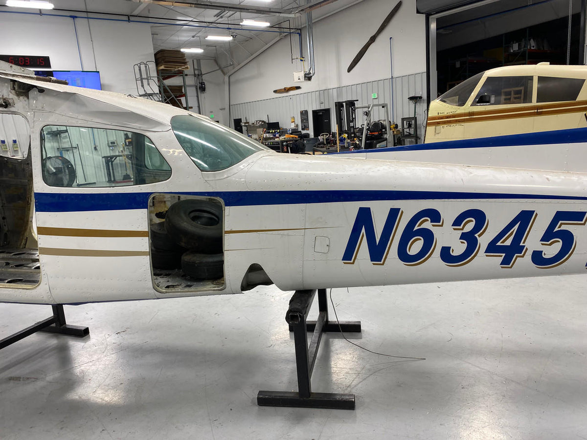 Cessna Aircraft Parts Cessna 172RG Fuselage W/ AW, BOS, Data Tag and Log Books FIREWALL 2453000-200