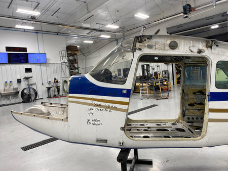 Cessna Aircraft Parts Cessna 172RG Fuselage W/ AW, BOS, Data Tag and Log Books FIREWALL 2453000-200