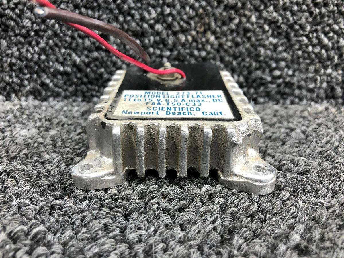 Scientifico 273-71 Position Light Flasher Volts 11-15 Amps 6.5