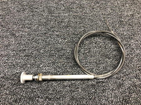 Mooney Aircraft Parts and Accessories 653-032-10 Mooney M20E Parking Brake Control Cable Length 43-1/4