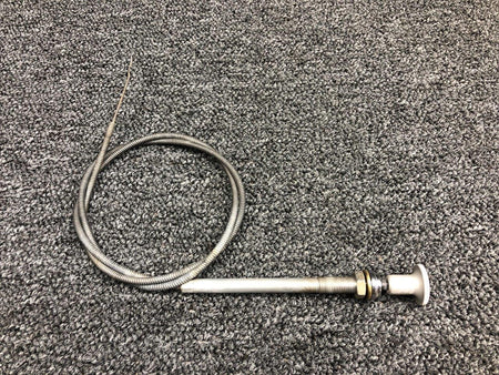 Mooney Aircraft Parts and Accessories 653-032-10 Mooney M20E Parking Brake Control Cable Length 43-1/4