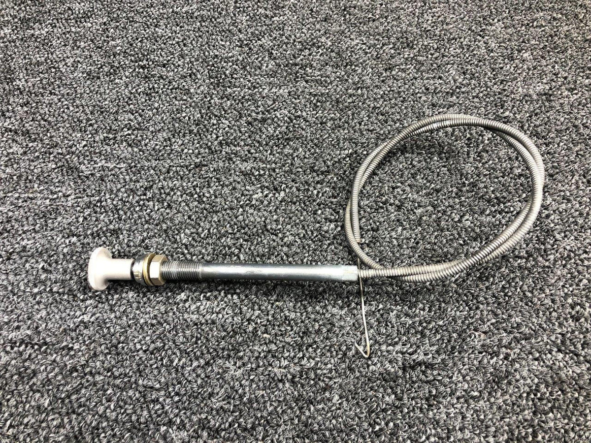 Mooney Aircraft Parts and Accessories 653-032-11 Mooney M20E Cabin Heat Control Cable Length 34-3/4