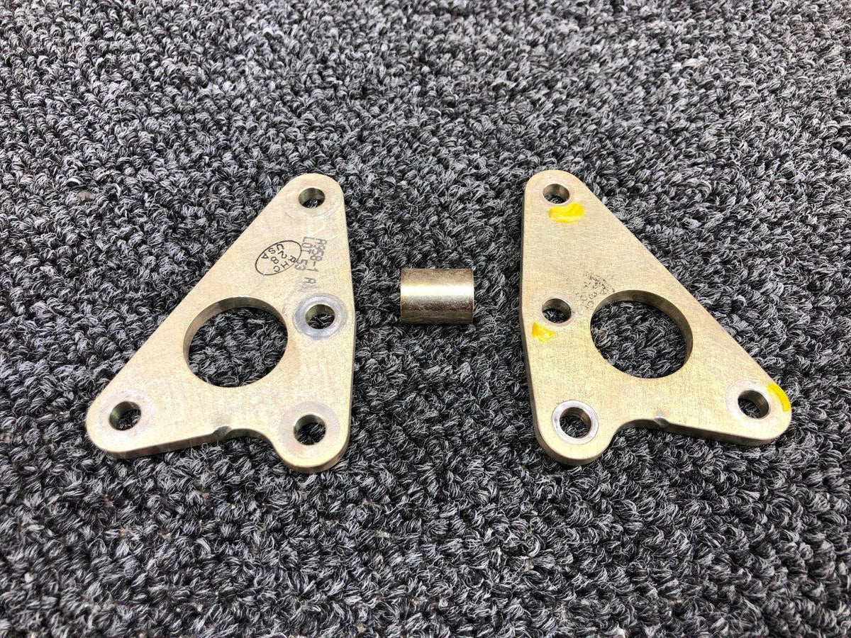 A175-1 Robinson R22 Forward Cyclic Control Bellcrank Set BAS Part Sales | Airplane Parts