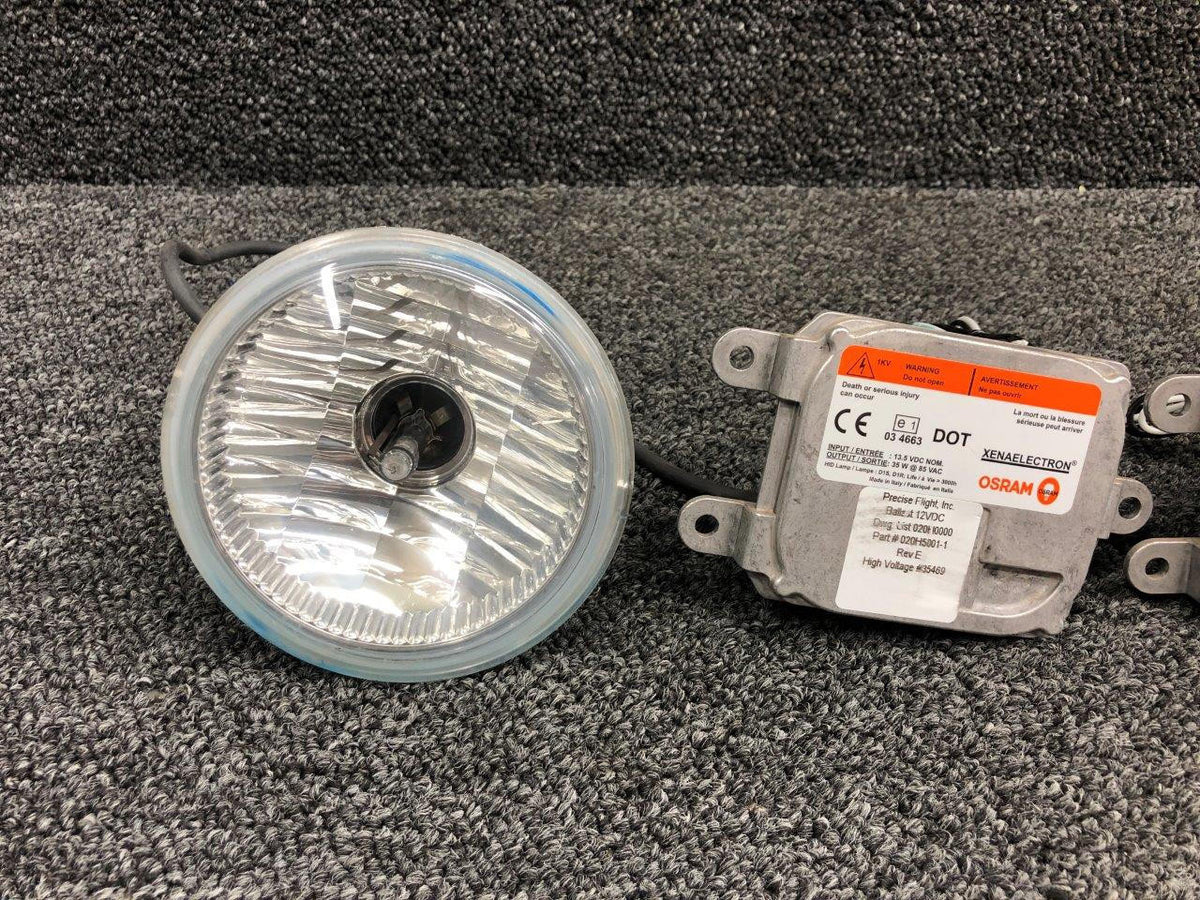 Precise Flight PAR36 Precise Flight HID Taxi - Landing Light Kit w Flasher Controllers 12V