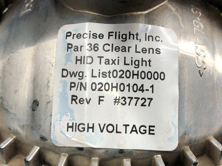 Precise Flight PAR36 Precise Flight HID Taxi - Landing Light Kit w Flasher Controllers 12V