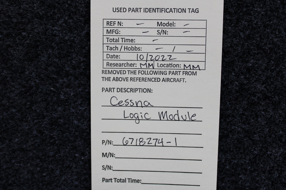 6718274-1 Cessna Citation Logic Module (NEW OLD STOCK) BAS Part Sales | Airplane Parts