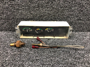 850015-505 Stewart Warner Engine Instrument Gauge Cluster Assembly