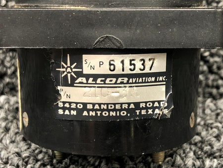 210-3A Alcor Inc. Exhaust Gas Temperature Indicator BAS Part Sales | Airplane Parts