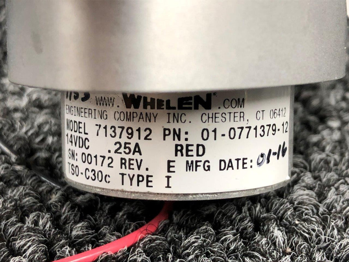 01-0771379-12 Whelen 7137912 LED Wing Navigation Light Assembly (14V) BAS Part Sales | Airplane Parts