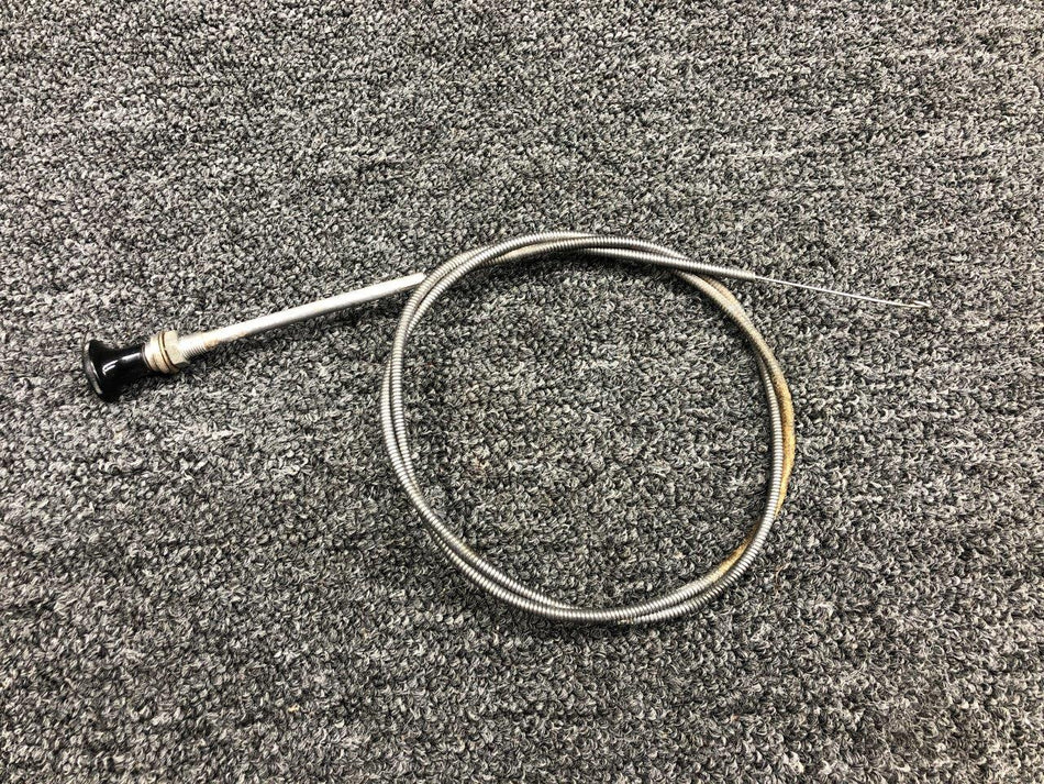 46148-5 Rockwell 112A Cabin Heat Control Cable Assembly (Length: 51-1/2")