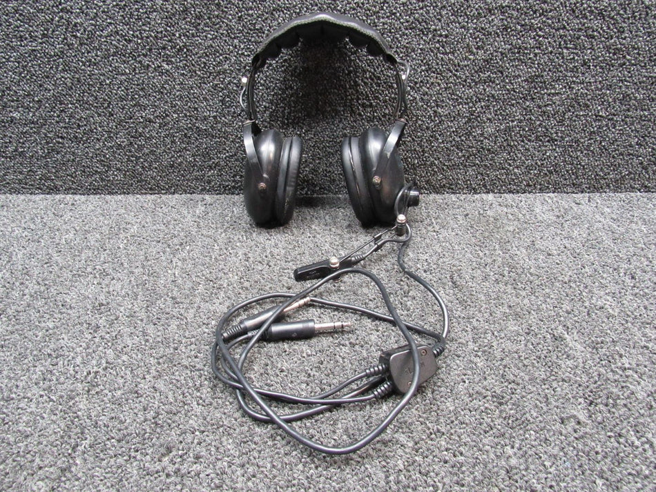 4DLX Flightcom Nighthawk Aviation Headset W/ Microphone