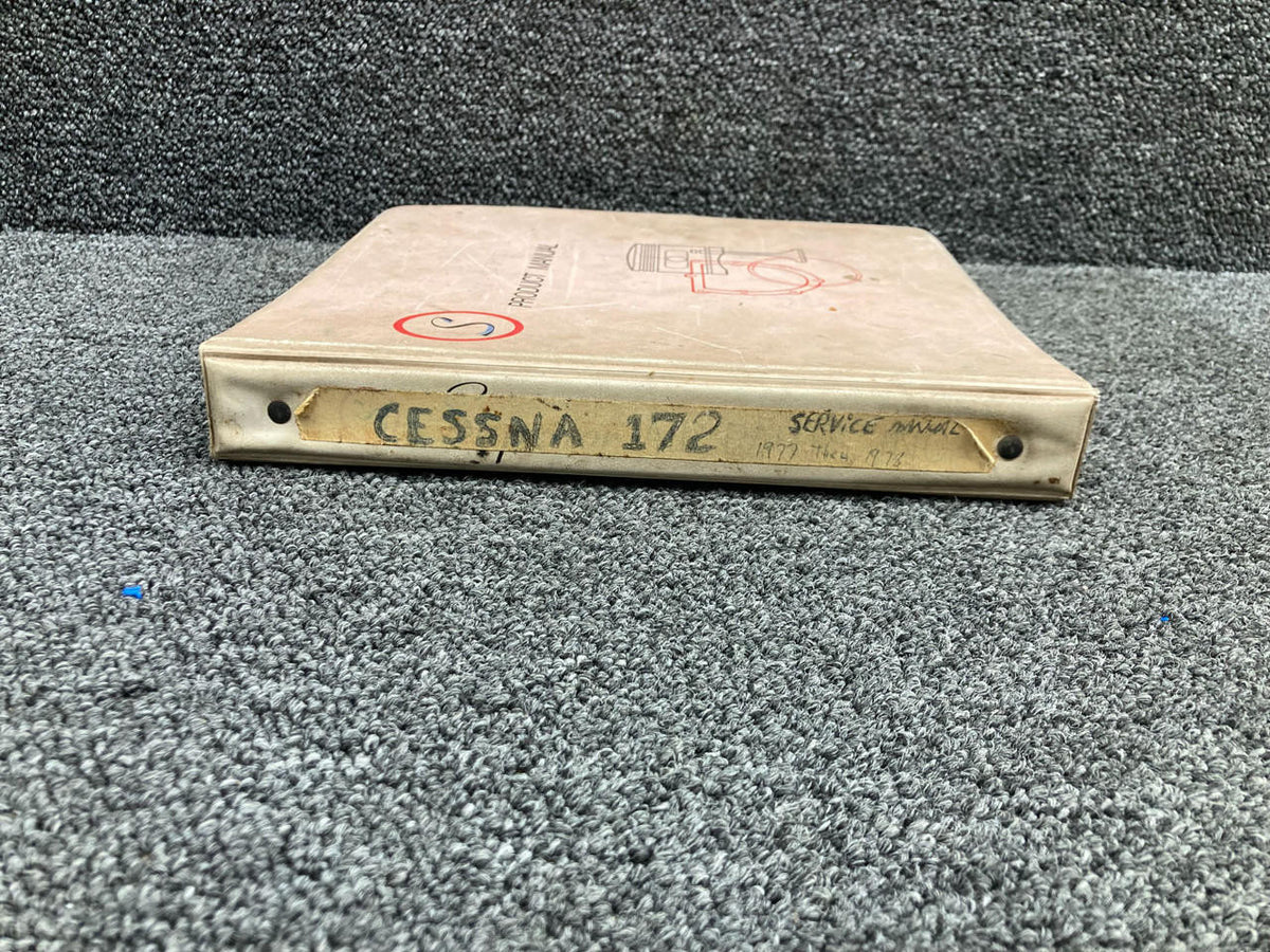Cessna Aircraft Parts 1977-1978 Cessna 172 Service Manual