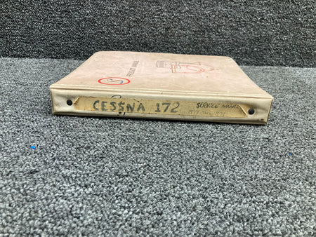 Cessna Aircraft Parts 1977-1978 Cessna 172 Service Manual
