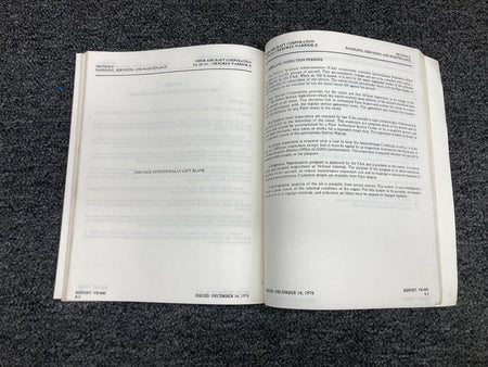 Piper Aircraft Parts 761-649 Piper Cherokee Warrior II Information Manual (1976)