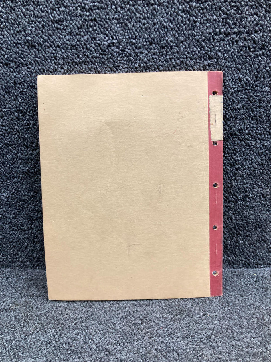Bendix Airplane Parts & Equipment I.B. 689 Bendix Type MN-61B Marker Receiver Instruction Book