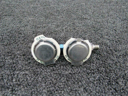 23599-21 / 23599-22 Mooney M20 Scott Oxygen Outlet Set Assy BAS Part Sales | Airplane Parts