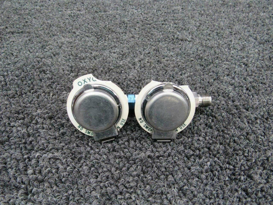23599-21 / 23599-22 Mooney M20 Scott Oxygen Outlet Set Assy BAS Part Sales | Airplane Parts