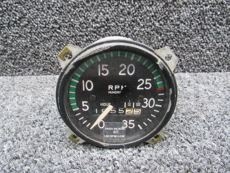 AC Mechanical Recording Tachometer Indicator (Hours: 1955.25)