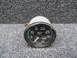 AC Mechanical Recording Tachometer Indicator (Hours: 1955.25)