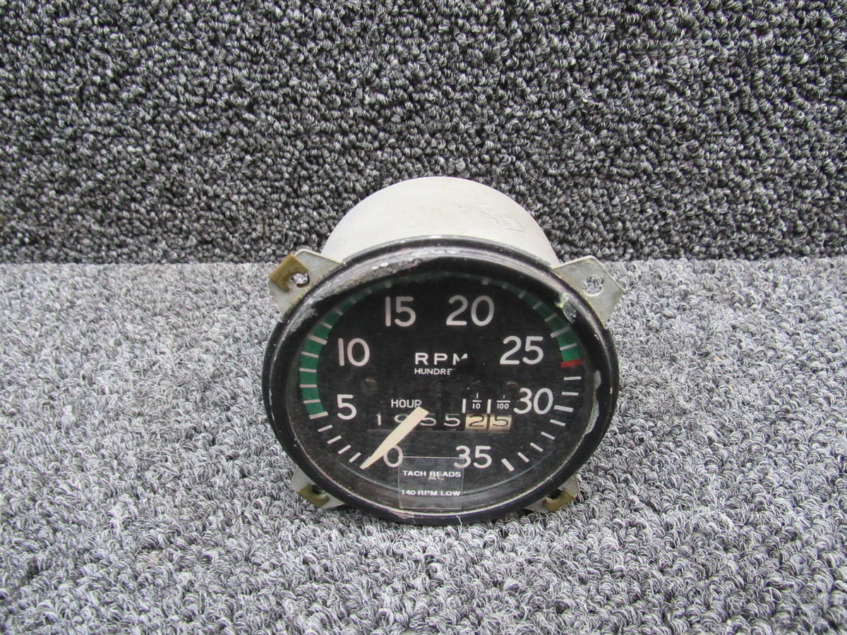 AC Mechanical Recording Tachometer Indicator (Hours: 1955.25)