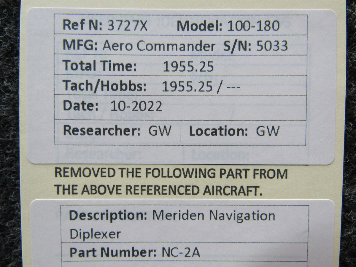 meriden NC-2A Meriden Navigation Diplexer