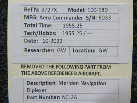 meriden NC-2A Meriden Navigation Diplexer
