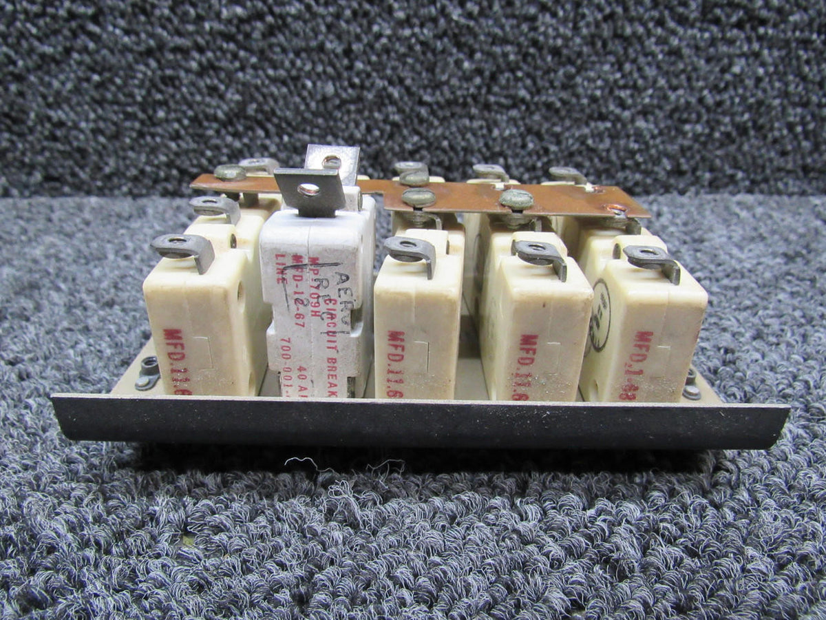 Aero Commander 38232 Aero Commander 100-180 Breaker Panel Assembly W/ Breakers