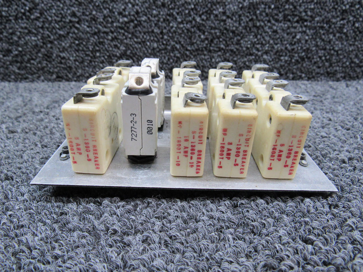 Aero Commander 38231 Aero Commander 100-180 Breaker Panel Assembly W/ Breakers