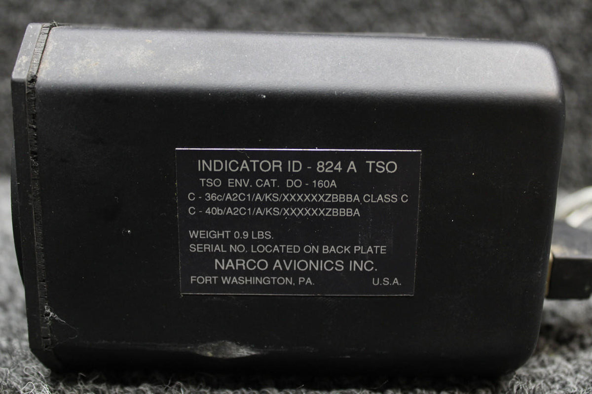 Narco ID-824-A Narco VOR / LOC Indicator (CORE)