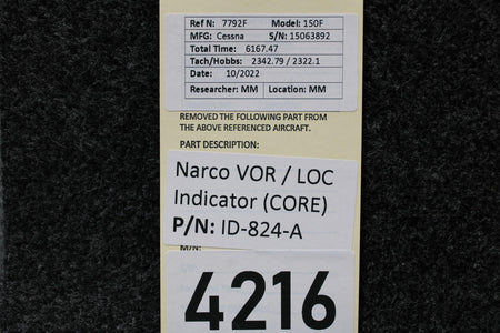 Narco ID-824-A Narco VOR / LOC Indicator (CORE)