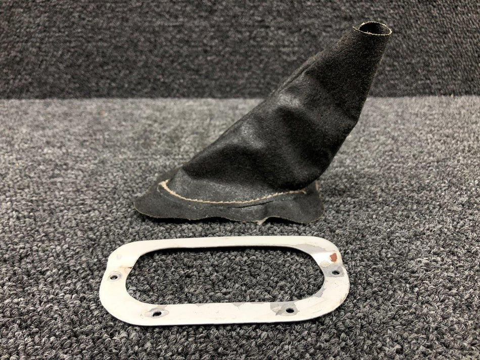 Cessna Aircraft Parts 0543015-6 / 0543026-1 Cessna 172 Nose Gear Steering Boot LH / RH W/ Retainer