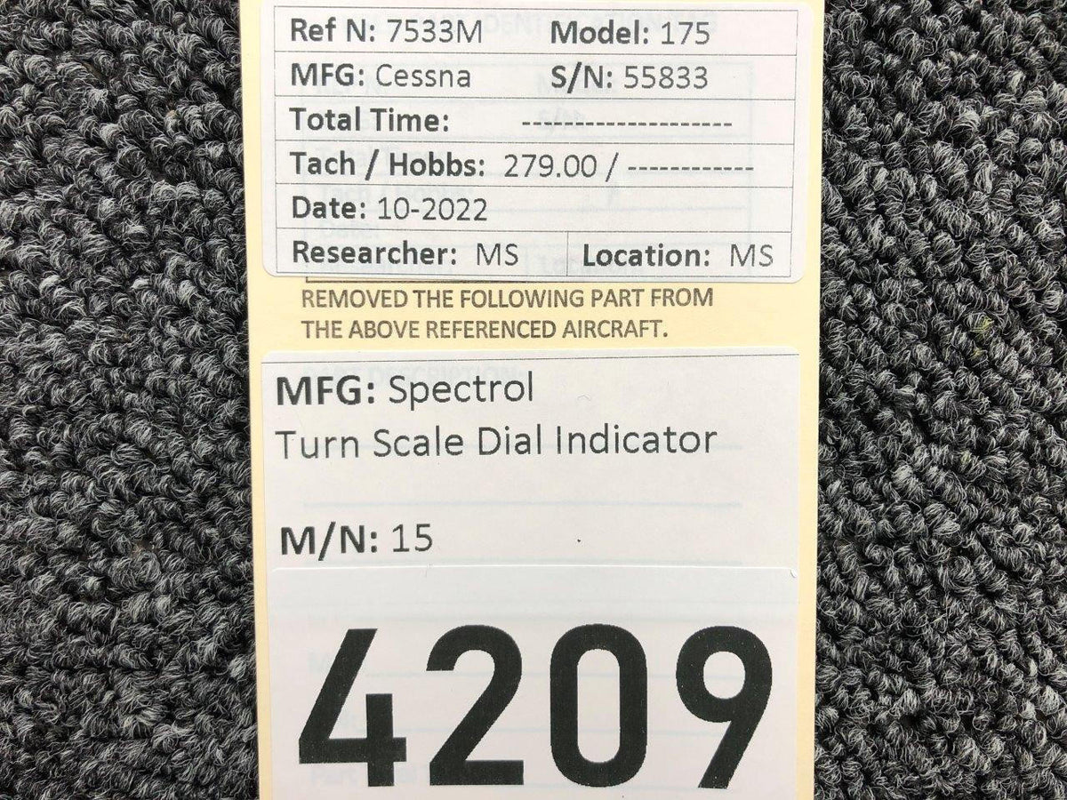 Spectrol 15 Turn Scale Dial Indicator