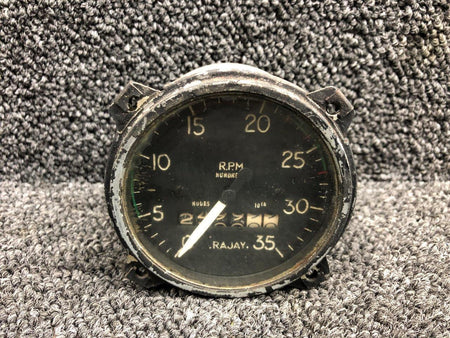 Cessna Aircraft Parts S-1512-1 Cessna 336 RPM / Tachometer Indicator (Hours: 2499.99)