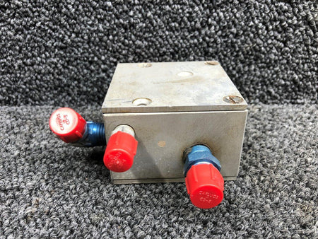 Cessna Aircraft Parts HE744-1 (USE: 1426028-2) H&E Fuel Selector Valve Assembly