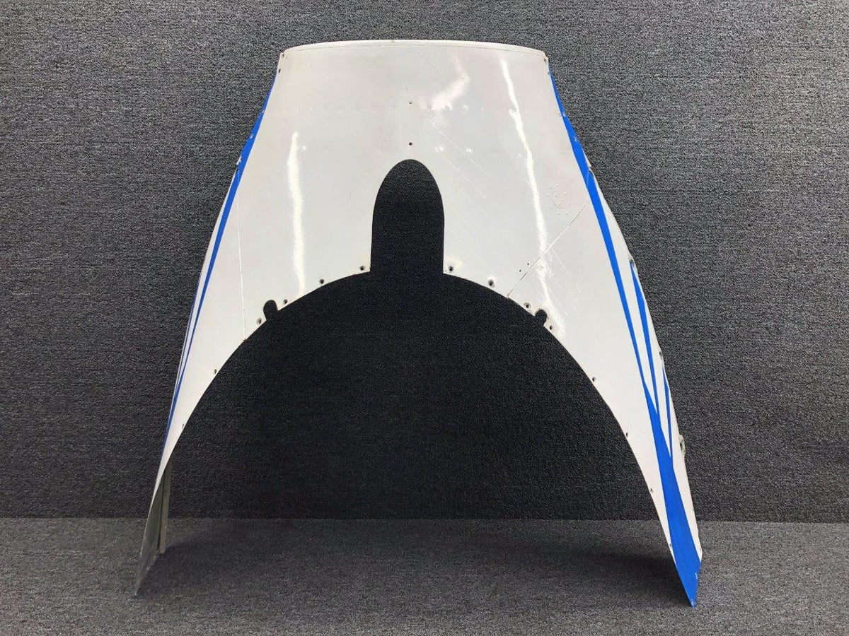 Cessna Aircraft Parts 1452201-25 Cessna 336 AFT Lower Engine Cowling Assembly (Patched)